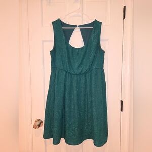 Torrid Formal Emerald Green Dress